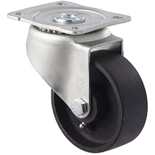 100mm Cast Iron High Temperature Castors