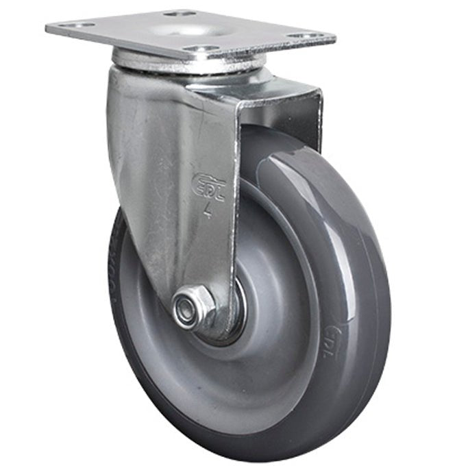 100mm Swivel Plate Castor - 80KG Rated