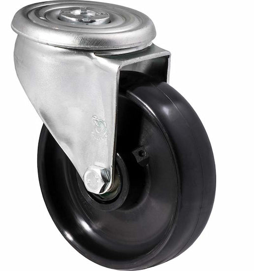 125mm Nylon Industrial Castors - 300KG Rated