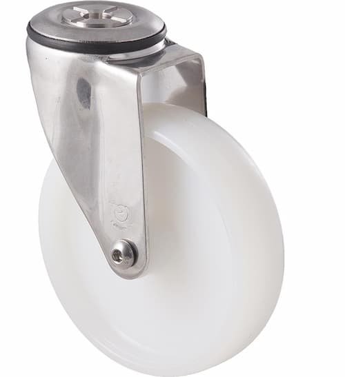 125mm Nylon Stainless Steel Castors - 150KG Rated